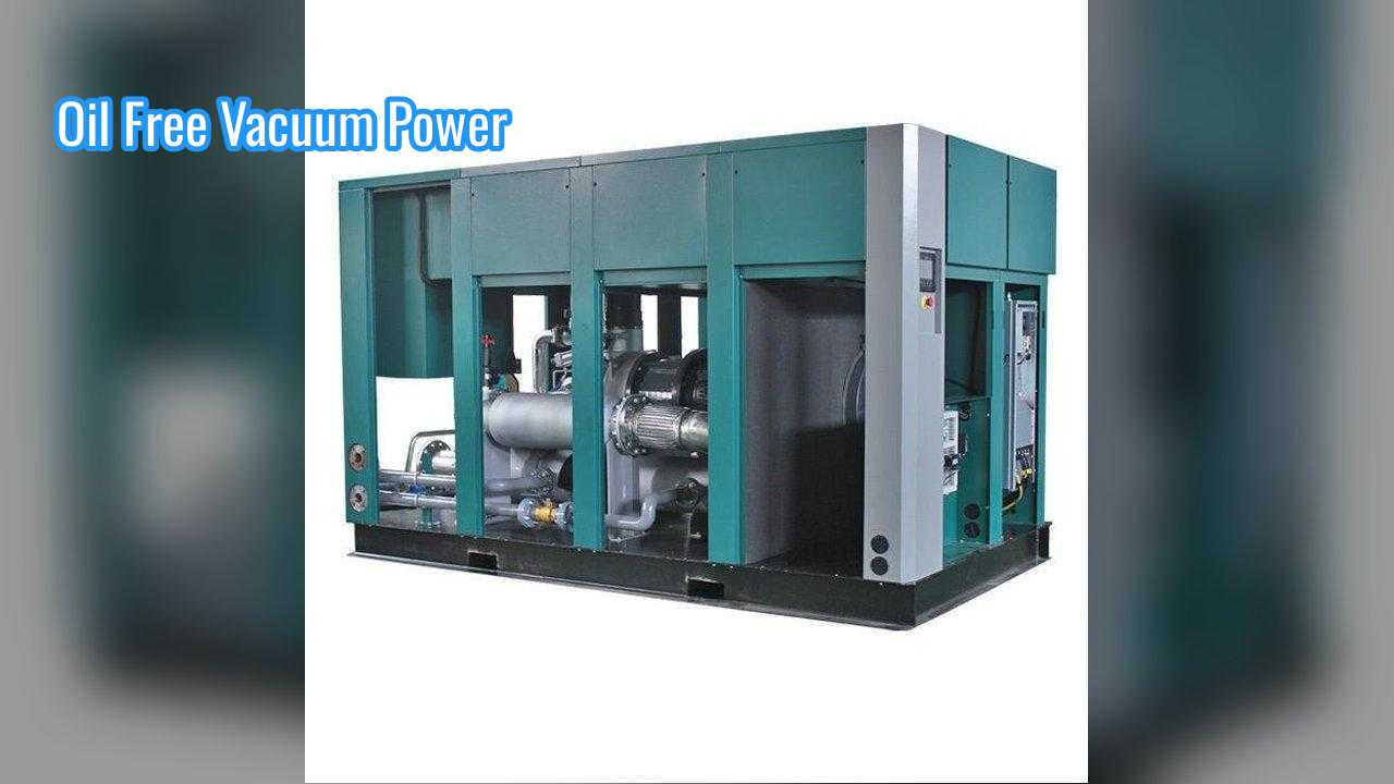 Oil Free Screw Vacuum Pump